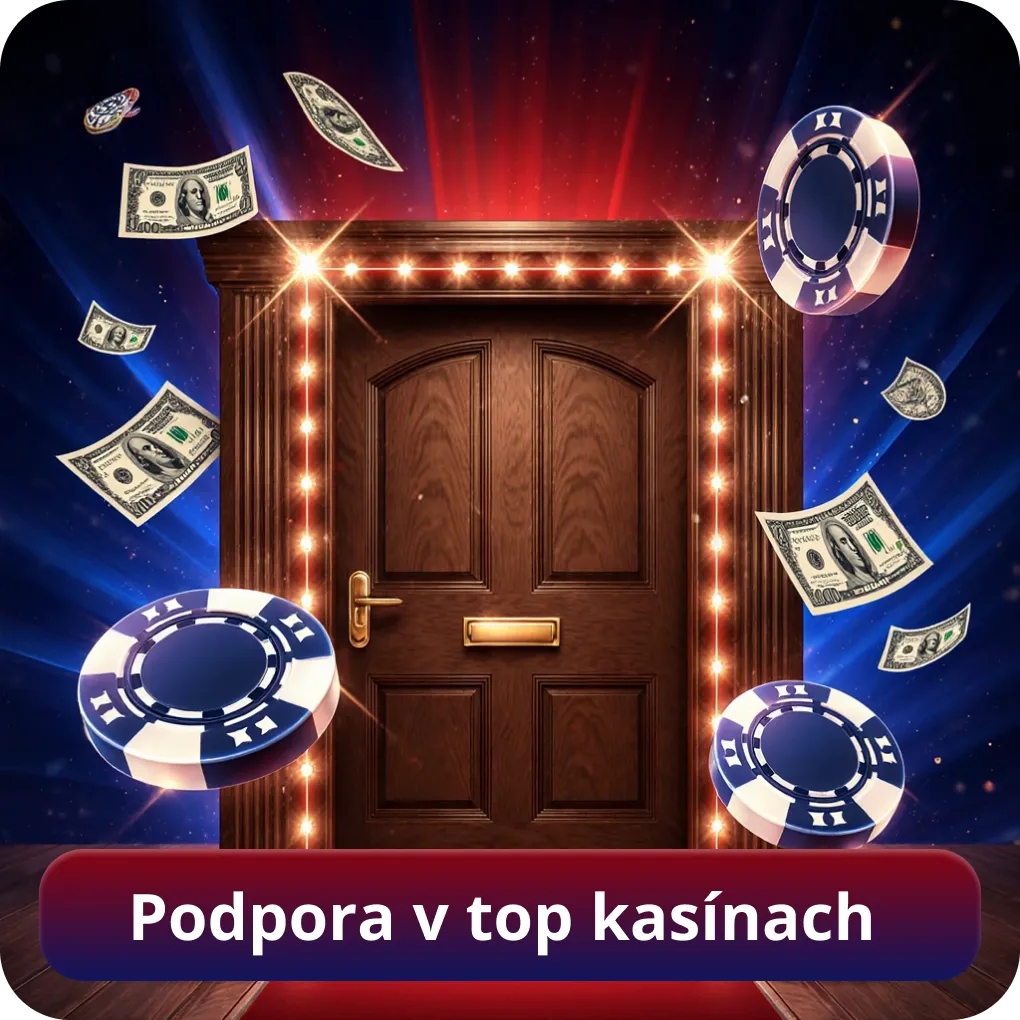 Podpora v top kasínach