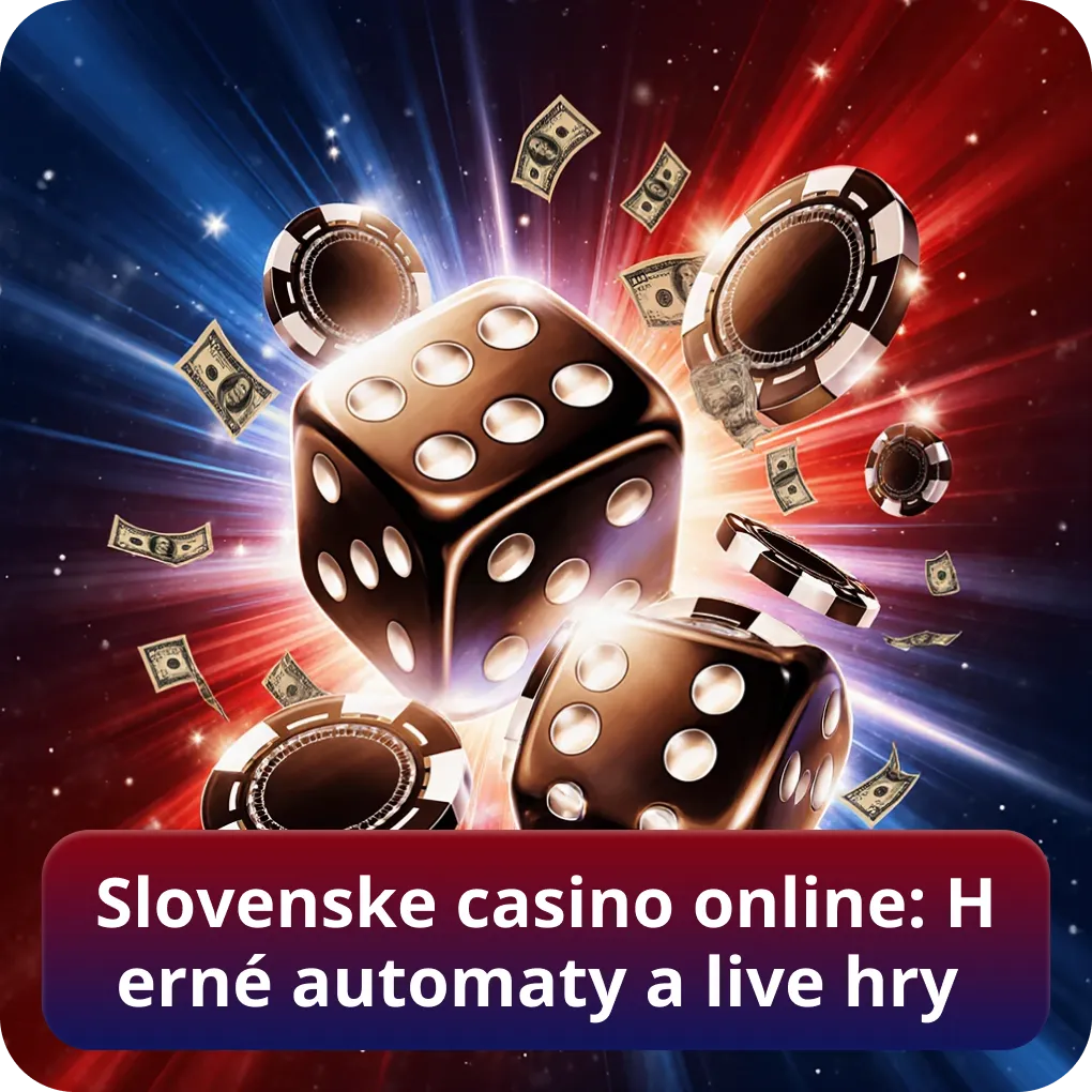 Slovenske casino online: Herné automaty a live hry